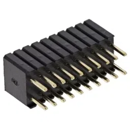 RS PRO 1.27mm Pitch 20 Way 2 Row Straight PCB Socket, Through Hole, Solder Termination, 2514343-image-53