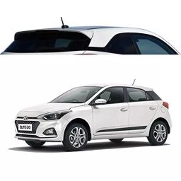 Auto Pearl OE Type Car Spoiler ABS White Compatible For Hyundai I20 Elite, Spoiler_Elite2018_Polar White-21