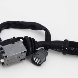 Uno Minda 1054-049R-01-M01 Lever Combination Switch - 1 Stalk - Rh, Light/Wiper for JCB 3D image 1