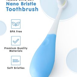 Nano Bristle Cotton Toothbrush - Blue-40