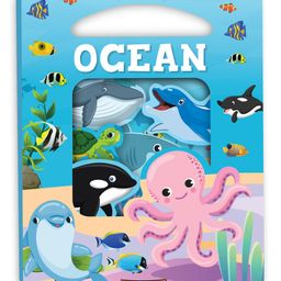 Die Cut Window Board Book In the Ocean - English-10