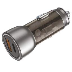 Onelife Micro CC 03 PD Smart Car Charger,18W Type C PD &18W USB A Port, Ultra-Fast Charging.-22