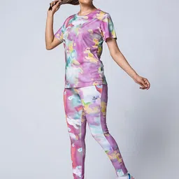 UMILDO Printed T-shirt with Tights-picture-44