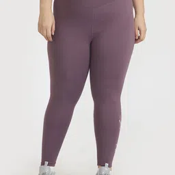 Hunnit Women Solid Ankle-Length Sports Tights-15