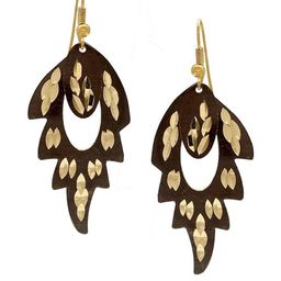 Missmister Brass-Plated Brass Earrings-image-7