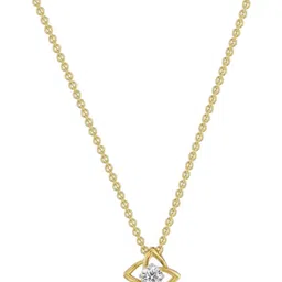 Emori Raha Solitaire Diamond Necklace-image-56