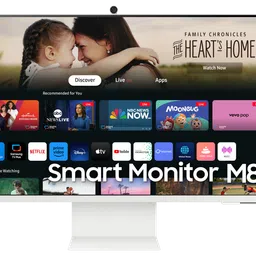 samsung 80 cm (32) m8 uhd 4k ai smart monitor with smart tv experience 32 white-picture-13