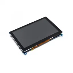 Waveshare 5inch 800×480, HDMI Capacitive Touch Screen LCD (H) Display Slimmed-down Version V4-56
