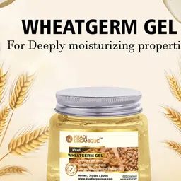 Khadi Organique Wheat Germ Face Gel For Dark Spots & Wrinkles - 200 Gm-image-71