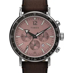 Timex Men Waterbury Brass Printed Dial Analogue Watch TW2W47300UJ-25