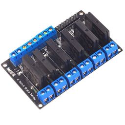 6 Channel 12V Relay Module Solid State Low Level SSR DC Control 250V 2A with Resistive image 1