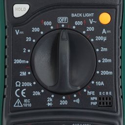 Original Mastech MAS830L Digital Multimeter – Multimeter with Probes image 2