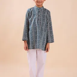 Sangria Printed Pure Cotton Kurta Sets-57