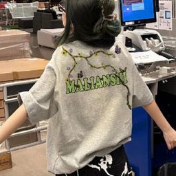 StyleCast x Revolte Women Printed Oversized T-shirt-image-29
