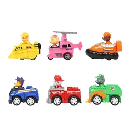 PIPALIYA Ready To Attack Pup Buddies Dogs With Vehicles Racer Pups-41