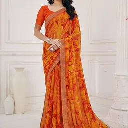 LeeliPeeri Designer Pure Chiffon Saree-picture-10