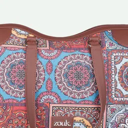 ZOUK Women Printed Structured Shoulder Bag image 5