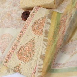 Meena Bazaar Floral Printed Unstitched Dress Material-image-33