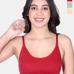 SKDREAMS Women Pack Of 3 Full Coverage Bra-image-68