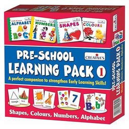 Creative Pre School Learning Pack 1 - Multicolor-26