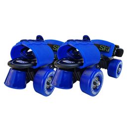Jaspo Tenacity Adjustable Senior Roller Skates - Blue-8