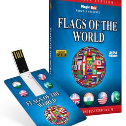 Inkmeo USB Memory Stick World Flags - English-13