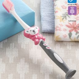 Babyhug Ultra Soft Bristles Koala Design Toothbrush - Pink-image-98