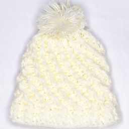 Knits & Knots crochet Solid Color Snow Cap - Circumference 32cm - Cream-image-74