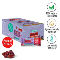timios Nutritious Berry Bars Pack of 20  - 30 g each-image-39