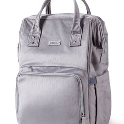 Sunveno Corduroy  Diaper Bag  With Anti Theft Pocket - Grey-image-2