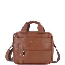 NFI essentials Unisex Textured Messenger Bag-11