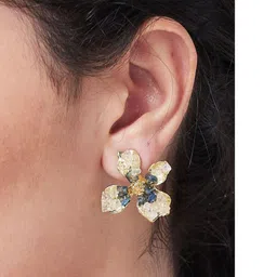 Tipsy closet Women Gold-Plated Stainless Steel Studs-picture-30