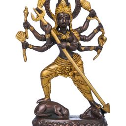 Exotic India Brown Religious Idol Showpiece-picture-49