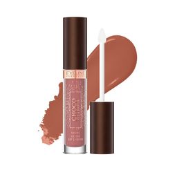 Eveline Cosmetics Choco Glamour Vinyl Gloss Lip - 4.5 ml- Toffee Chocolate 03-42