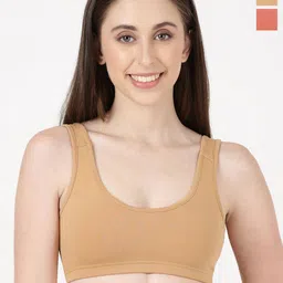 BLOSSOM Pack Of 2 Full Coverage Seamless Bra-image-74
