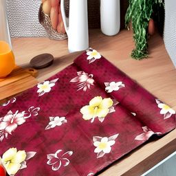 Aura Red Set of 1 Water Resistant Shelf Liner Organisers-image-59