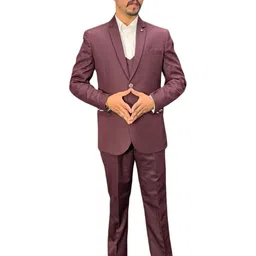 GARGIAN Master Cut Polyester Blazer and Trousers Suits-picture-17