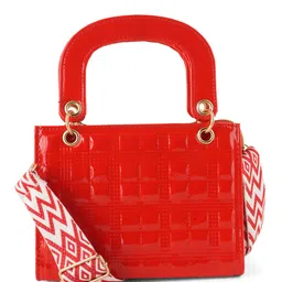 Flingo PU Structured Handheld Bag image 5