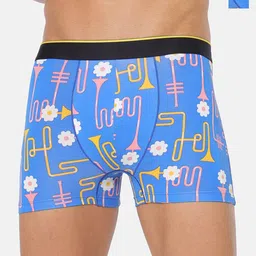 Bummer Men Printed Micro Modal Trunks Underwear Pack of 2-13