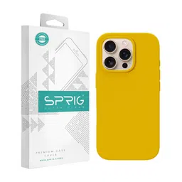 SPRIG Solid Printed iPhone 16 Pro Bumper Case Mobile Accessories-image-48