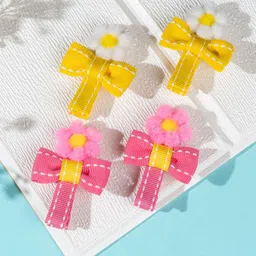 Arendelle Girls Set of 4 Alligator Hair Clip-53