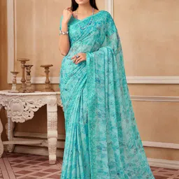 Mitera Poly Chiffon Bagru Saree-picture-44