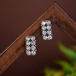 Anvik Geometric Drop Earrings-1