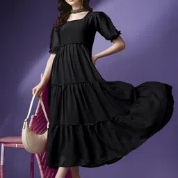 Jash Creation Women Fit-Flare Maxi Dress-picture-15