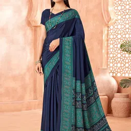 DURGA EMPORIO Silk Blend Saree-picture-54