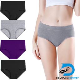 Diving Deep Women Pack of 4 Mid-Rise Hipster Briefs-image-96