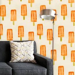 ArtzFolio Printed UV-Resistant Anti-Bacterial Ice Pop PatternPeel & Stick Wallpaper-image-66