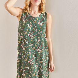 BIANCO LUCCI Floral Printed A-Line Dress-image-15