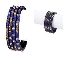 SOMIL Set Of 2 Women Alloy Bangle-image-45