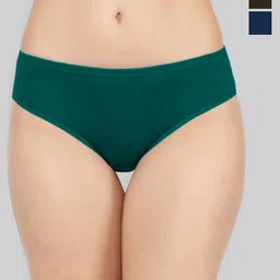 inner element  Pack Of 3 Premium Cotton Hipster  BriefsPlain_Panty_Teal_Navy_Olive_PK3_X-image-74